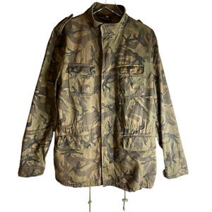 Seven For All Mankind Camouflage Utility Jacket Coat